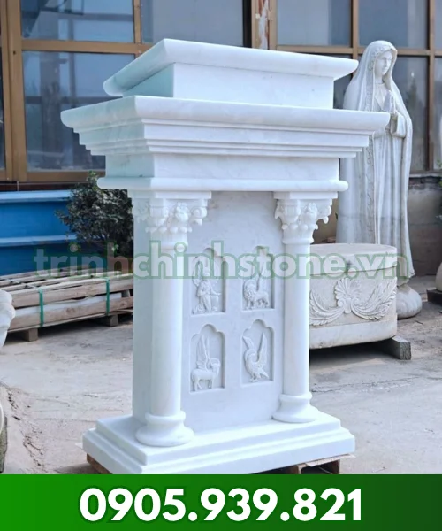 Bục giảng đá M04