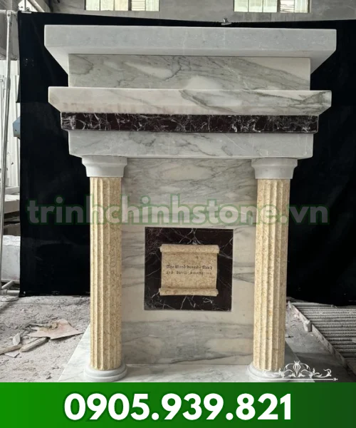 Bục giảng đá M08