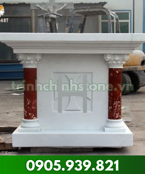 Bục giảng đá M09